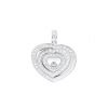 Chopard Happy Spirit pendant in white gold and diamonds - 360 thumbnail