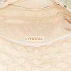 Chanel   handbag  in beige canvas  and natural leather - Detail D2 thumbnail