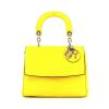 Bolso de mano Dior  Be Dior en cuero amarillo - 360 thumbnail