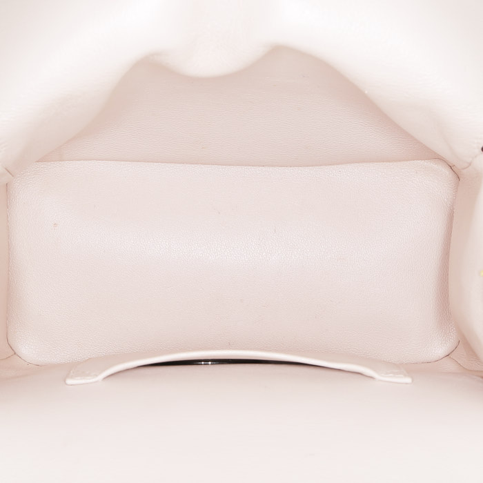 Dior  Be Dior handbag  in yellow leather - Detail D3