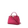 Fendi  Mini Peekaboo shoulder bag  in pink leather - 00pp thumbnail