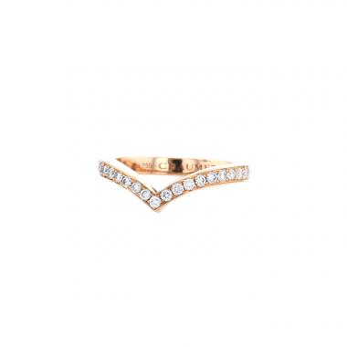 Chaumet Joséphine Aigrette ring in pink gold and diamonds