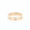 Cartier Love 1 diamants ring in pink gold and diamond - 360 thumbnail