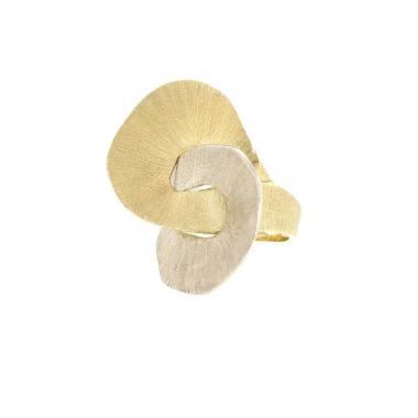 Anello H. Stern Grupo di Corpo in oro giallo