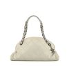 Chanel   handbag  in grey leather - 360 thumbnail