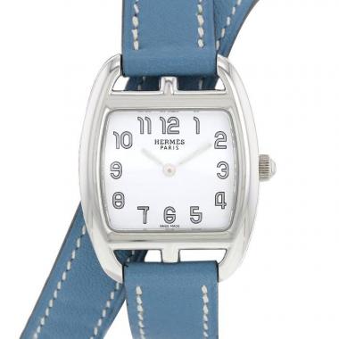 Reloj Hermès Cape Cod Tonneau de acero Ref: Hermès - CT1.210  Circa 2010