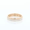 Boucheron  Quatre White Edition ring in pink gold and ceramic - 360 thumbnail
