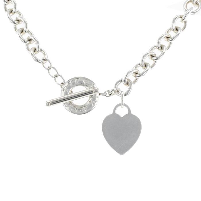 Tiffany & Co Return To Tiffany necklace in silver - 00pp