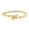 Vintage   1970's bracelet in yellow gold and diamonds - 00pp thumbnail
