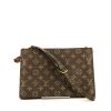 Louis Vuitton   shoulder bag  in brown monogram canvas  and brown leather - 360 thumbnail
