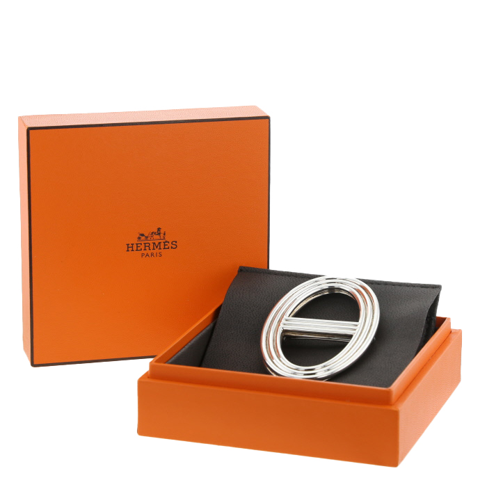 Hermès Farandole brooch in silver - Detail D2