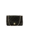 Chanel  Vintage Diana shoulder bag  in black quilted leather - 360 thumbnail