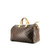 Louis Vuitton  Speedy 40 handbag  in brown monogram canvas  and natural leather - 00pp thumbnail