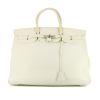 Bolso de mano Hermès  Birkin 40 cm en cuero togo blanco - 360 thumbnail
