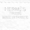 Bolso de mano Hermès  Birkin 40 cm en cuero togo blanco - Detail D3 thumbnail