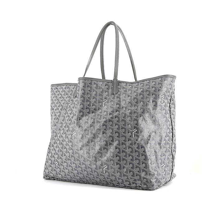Goyard  Saint-Louis shopping bag  in grey Goyard canvas - 00pp