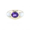 Mauboussin  ring in white gold, amethyst and mother of pearl - 360 thumbnail