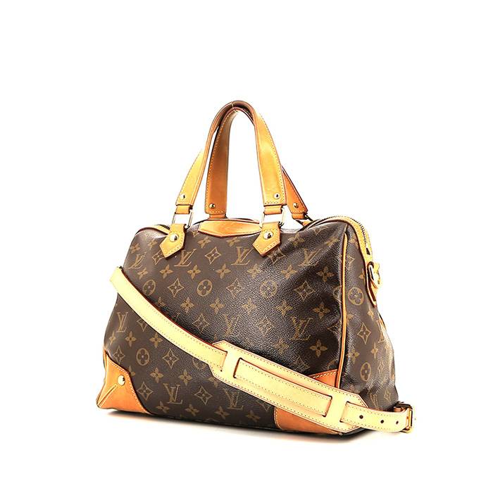Louis Vuitton  Retiro handbag  monogram canvas  and natural leather - 00pp