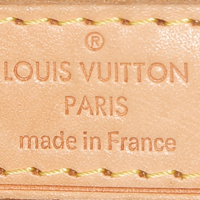 Borsa Louis Vuitton  Retiro in tela monogram e pelle naturale - Detail D4