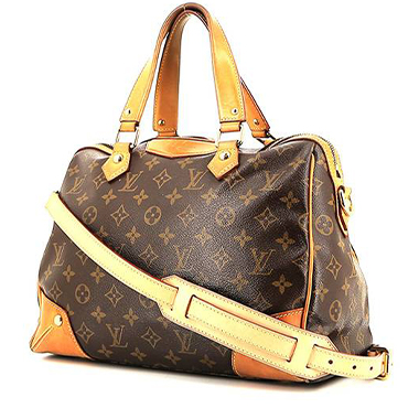 Bolso de mano Louis Vuitton  Retiro en lona Monogram y cuero natural