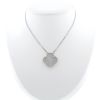 Van Cleef & Arpels Magic Alhambra necklace in white gold and mother of pearl - 360 thumbnail