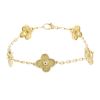 Bracelet Van Cleef & Arpels Alhambra Vintage en or jaune - 00pp thumbnail