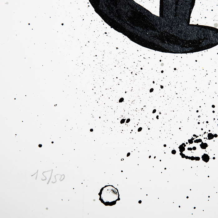 Joan Miró, "Barrio Chino", lithograph in colors on paper, signed and numbered, of 1971 - Detail D3