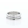 Bulgari B.Zero1 medium model ring in white gold - 360 thumbnail