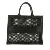 Shopping bag Dior  Book Tote modello grande  in tela nera - 360 thumbnail