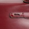 Hermès  Kelly 20 cm handbag  in red H box leather - Detail D9 thumbnail
