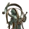 Arman, Sans titre, sculpture, transculpture et coupe en bronze patiné vert et patiné doré, signée et numérotée, de 1996 - Detail D1 thumbnail