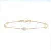 Tiffany & Co Diamonds By The Yard bracelet in yellow gold and diamonds - 00pp thumbnail