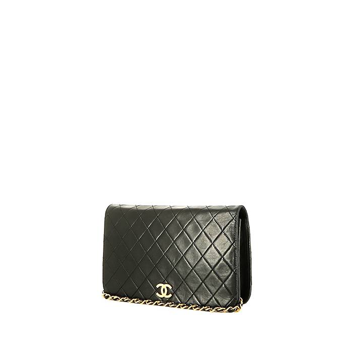 Chanel  Mademoiselle handbag  in black quilted leather - 00pp