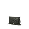 Chanel   pouch  in black quilted leather - 00pp thumbnail