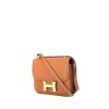 Sac bandoulière Hermès  Constance mini  en cuir epsom gold - 00pp thumbnail