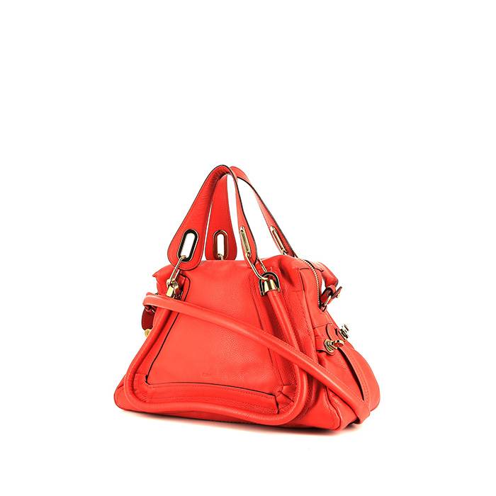 Chloé  Paraty handbag  in red leather - 00pp