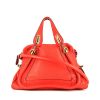 Chloé  Paraty handbag  in red leather - 360 thumbnail