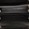 Gucci  GG Marmont shoulder bag  in black and gold quilted leather - Detail D2 thumbnail