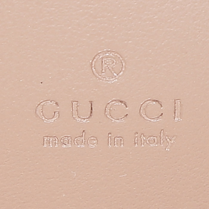 Borsa a tracolla Gucci  GG Marmont Camera in pelle trapuntata a zigzag beige - Detail D3