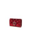 Gucci  Dionysus handbag/clutch  in red velvet  and red leather - 00pp thumbnail