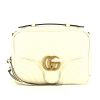 Sac bandoulière Gucci  GG Marmont Camera en cuir blanc - 360 thumbnail