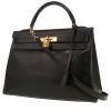 Hermès  Kelly 32 cm handbag  in black box leather - 00pp thumbnail