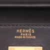 Bolso de mano Hermès  Kelly 32 cm en cuero box negro - Detail D2 thumbnail