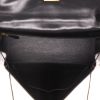 Hermès  Kelly 32 cm handbag  in black box leather - Detail D3 thumbnail