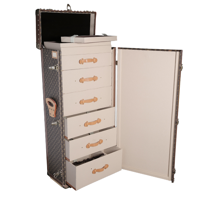 Louis Vuitton ケース Wardrobe Trunks Louis Vuitton, Large Steamer