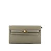 Hermès  Kelly To Go handbag/clutch  in grey epsom leather - 360 thumbnail