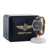 Orologio Breitling Chronomat in acciaio e oro placcato Ref: Breitling - 81950  Circa 1990 - Detail D2 thumbnail