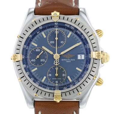 Reloj Breitling Chronomat de acero y oro chapado Ref: Breitling - 81950  Circa 1990