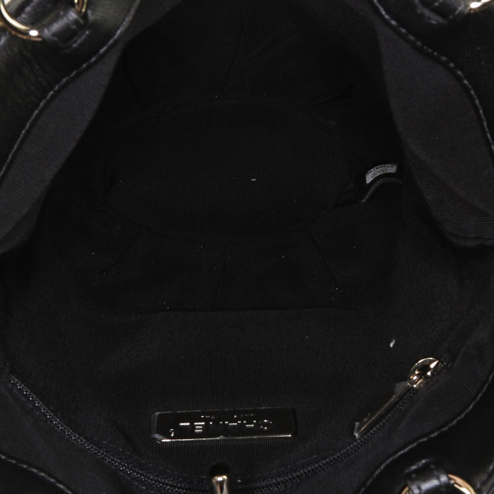 Sac à main Chanel   en cuir noir - Detail D3