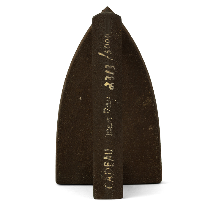 Man Ray, “Cadeau”, bronze and nails sculpture, signed and numbered, of 1921/1974 - Detail D2